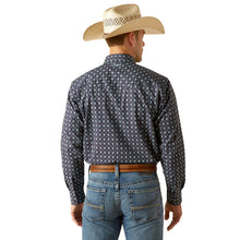 Load image into Gallery viewer, Ariat - Mens Everly Snap Long Sleeve Shirt - MOOD INDIGO