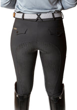 Load image into Gallery viewer, QJ - Competition Riding Tights - BLACK