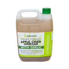 Load image into Gallery viewer, Apple Cider Vinegar With Garlic- 5 litre