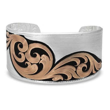 Load image into Gallery viewer, Montana Bracelet - Over The Horizon - Cuff - GOLD/SILVER