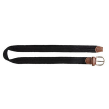 Load image into Gallery viewer, Braided Equestrian Belt - BLACK - 36 inch