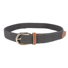 Load image into Gallery viewer, Braided Equestrian Belt - GREY - 32 inch