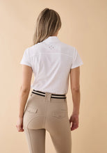 Load image into Gallery viewer, Vala - Elsa Mesh Zip Neck - White - ASSORTED SIZES