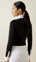 Load image into Gallery viewer, Dressage Diva - Dressage Show Shirt “The Christine “ - Black/White - XXL - 16