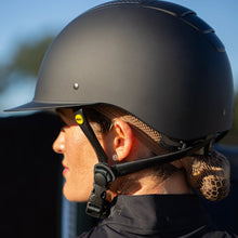 Load image into Gallery viewer, Helmet - Equinavia Crown MIPS - Black/Black - Medium