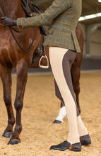 Load image into Gallery viewer, Bare Ultra Slim 2 Tone Compretition Tights - STONE & HAVANA BROWN
