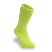 Load image into Gallery viewer, Bamboo Comfort Sock - Wilderness- Fluro Orange - 2-8
