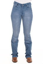 Load image into Gallery viewer, Hitchley & Harow - Ultra High Rise Jeans - "Jacksonville" - Baby Blue Stitch Jeans- ASSORTED SIZES