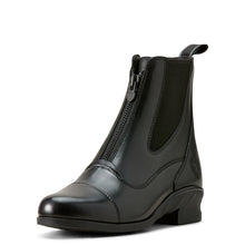 Load image into Gallery viewer, Ariat Womans Heritage Zip Boots - BLACK