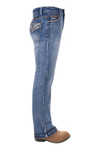 Load image into Gallery viewer, Pure Western - Girls Nina Boot Leg Jeans - MOONSHINE - SIZE 6 - 30 % OFF - WAS $ 74.95 NOW $ 52.46 - NO EXCHANGES OR REFUNDS ON SALE ITEMS