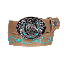 Load image into Gallery viewer, Pure Western - KIDS JoJo Belt - Light Tan - ASSORTED SIZES