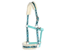 Load image into Gallery viewer, Halter - Fleece Ponies - Aqua - PONY, COB, FULL