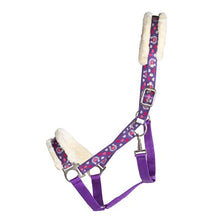 Load image into Gallery viewer, Halter - Fleece Ponies - purple - PONY, COB ,FULL