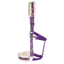 Load image into Gallery viewer, Halter - Fleece Ponies - purple - PONY, COB ,FULL