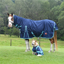 Load image into Gallery viewer, Rainsheet- Kozy Lite - COMBO- 1200D - Navy/Turquoise - ASSORTED SIZES