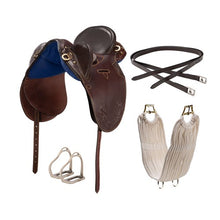 Load image into Gallery viewer, Stock Saddle - BROWN - Ord River - 15 Inch