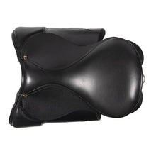 Load image into Gallery viewer, Jeremy & Lord Leather GP Saddle with Adjustable Gullet - Black- 16"/40cm