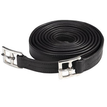 Load image into Gallery viewer, Stirrup Leathers - Landsborough - BLACK - 48 Inch & 56 Inch