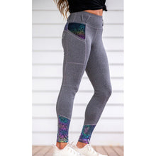 Load image into Gallery viewer, Bare Equestrian Performance Tights - VARIOUS SIZES AND COLORS - Were $ 119.00 NOW $ 83.30- NO EXCHANGES OR REFUNDS ON SALE ITEMS