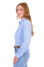 Load image into Gallery viewer, Thomas Cook - Womens Amara Long Sleeve Shirt - Blue - ASSORTED SIZES