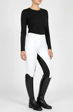 Load image into Gallery viewer, Bare - Sculpt Hybrid Riding Breeches - White/Black Seat - ASSORTED SIZES