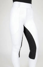 Load image into Gallery viewer, Bare - Sculpt Hybrid Riding Breeches - White/Black Seat - ASSORTED SIZES