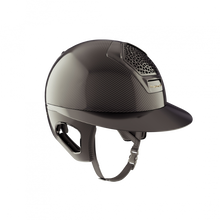 Load image into Gallery viewer, Helmet - Voronoi Carbon - Full Protect - Black Gloss Wide Visor