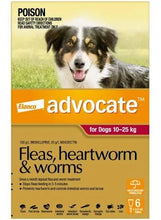 Load image into Gallery viewer, Advocate - DOG - Fleas, Heartworm & Worms