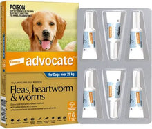Load image into Gallery viewer, Advocate - DOG - Fleas, Heartworm & Worms