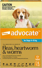 Load image into Gallery viewer, Advocate - DOG - Fleas, Heartworm & Worms