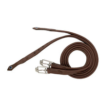 Load image into Gallery viewer, Stubben De Luxe Stirrup Leathers - BLACK & BROWN VARIOUS SIZES