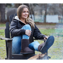 Load image into Gallery viewer, Burke & Wills Woolly Oilskin Boots- THESE ARE WOMENS SIZES or MENS SIZES GO DOWN 2 SIZES