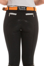 Load image into Gallery viewer, QJ Riding Wear Zara Silicone Full Seat Breeches - NAVY - 10