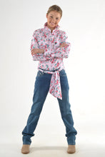 Load image into Gallery viewer, Bullrush - Posie Shirt - PRINT - small - NO EXCHANGES OR REFUNDS ON SALE ITEMS -WAS $ 149.95 NOW $ 59.98