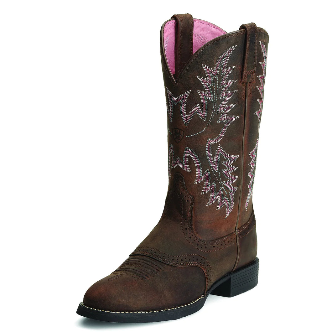 Ariat Women's Heritage Stockman - DRIFTWOOD BROWN