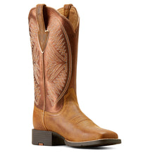 Load image into Gallery viewer, Ariat Womens Round up - RUIDODO PEARL/BURNISHED CHESTNUT
