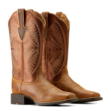 Load image into Gallery viewer, Ariat Womens Round up - RUIDODO PEARL/BURNISHED CHESTNUT
