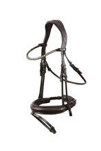 Load image into Gallery viewer, Bridle Horze - Lockhart - Dark Brown - PONY
