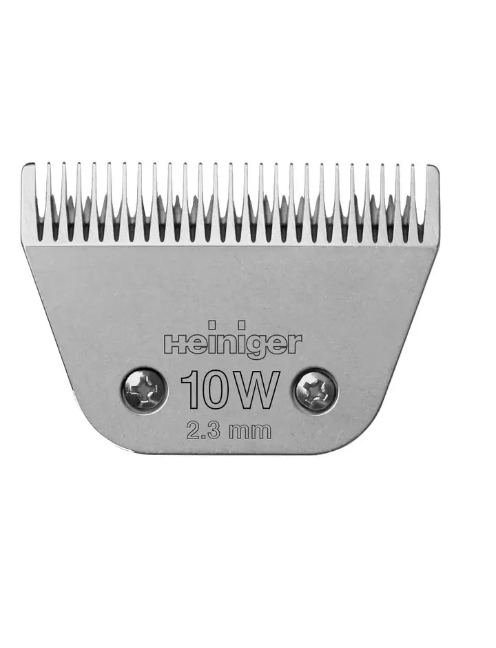 Heiniger Clipper Blade  - #10W/2.3mm - WIDE HORSE BLADE SET
