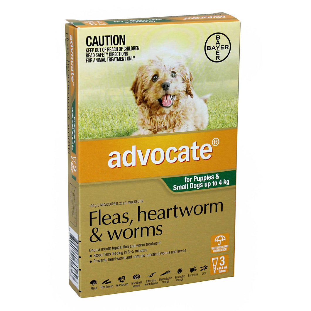 Advocate Puppies & Small Dogs up to 4kg