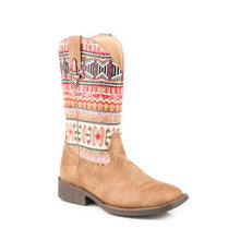 Load image into Gallery viewer, Roper - Kids Aztec - Tan/Aztec

