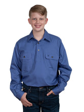Load image into Gallery viewer, Lachlan  Just Country Workshirt - BLUE
