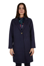Load image into Gallery viewer, Leicester Womens Coat- Thomas Cook - NAVY - WAS $ 299.95 -  NOW $ 209.96 -- NO EXCHANGES OR REFUNDS ON SALE ITEMS

