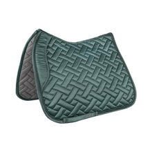 Load image into Gallery viewer, Saddlepad - Waldhausen- Turin Pine Green - FULL - Dressage
