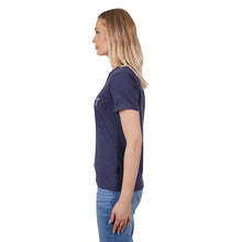 Load image into Gallery viewer, Wrangler - Womans Bianca Short Sleeve Top - Navy Marle - 12
