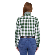 Load image into Gallery viewer, Thomas Cook - Womans - Judy Long Sleeve Shirt- Green / White - ASSORTED SIZES
