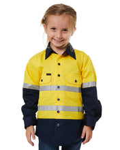 Load image into Gallery viewer, Ritemate Kid&#39;s 2 Tone LS Reflective Shirt
