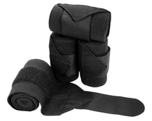 Load image into Gallery viewer, Showmaster Support Bandages - set of 4 - Black
