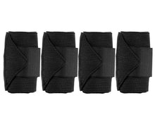 Load image into Gallery viewer, Showmaster Support Bandages - set of 4 - Black
