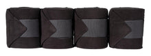 Load image into Gallery viewer, Polo Bandages  - Cowdray Park - BLACK - SET OF 4

